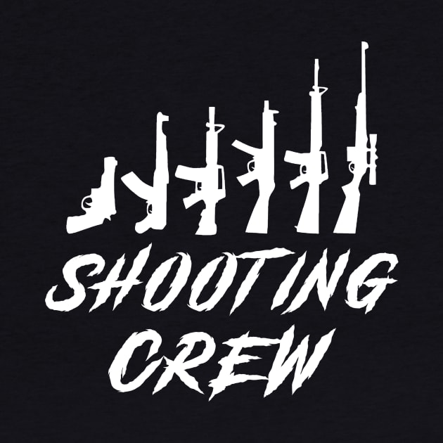 Shooting Crew Awesome Tee: Aiming for Laughter! by MKGift